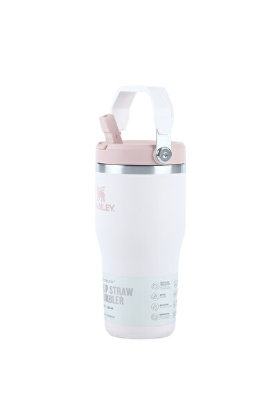 Stanley Iceflow™ Flip Straw Tumbler Pipetli Termos | 0.60 L Toz Pembe