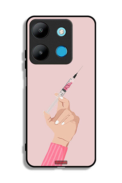 Tolwak غطاء حماية لهاتف Infinix Smart 7 Love Injection