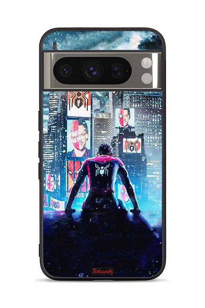 Tolwak Google Pixel 8 Pro Protective Case Cover Spider Icon