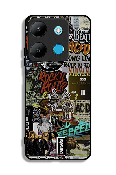 Tolwak غطاء حماية لهاتف إنفينيكس سمارت 7 - حياة روك أند رول الطويلة