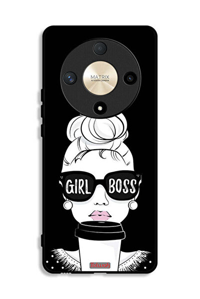 Tolwak Honor X9b Protective Case Cover Girl Boss