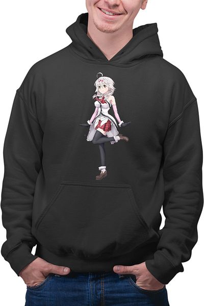 OEM Hanorac Barbati Trinity Seven Kurata Yui Heart Lovely Doki Waifu