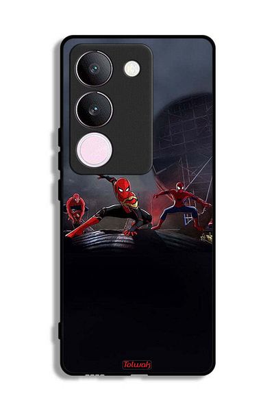 Tolwak vivo S17 Protective Case Cover Three Spiders
