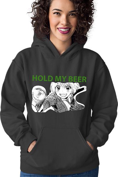 OEM Hanorac Femei Oresama Teacher Kurosaki Beer Peach Student Highschool