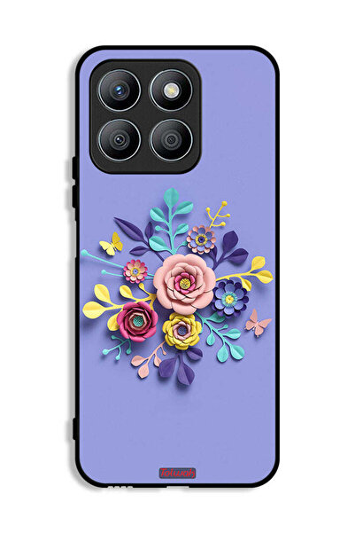 Tolwak غطاء حماية لهاتف Honor X8b - فن الزهور