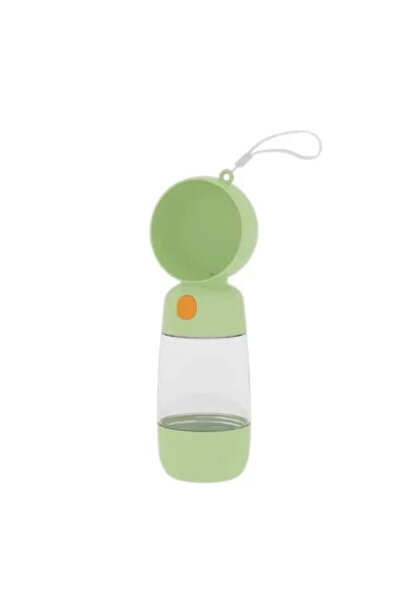 Genel Markalar Taşınabilir Evcil Hayvan Mama Hazneli Su Matarası