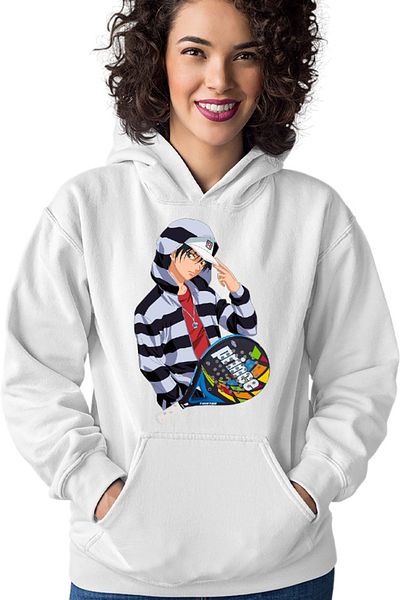 OEM Prince of Tennis Echizen Ryouma Manga Training Ball Women's Hoodie