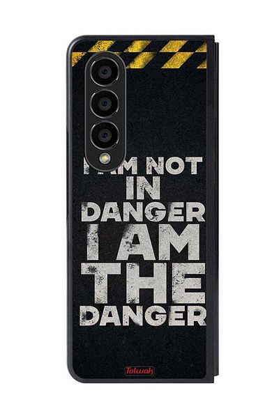 Tolwak Samsung Galaxy Z Fold 4 Protective Case Cover I Am Not