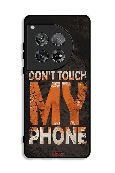Tolwak OnePlus 12 Protective Case Cover Do Not Touch My Phone