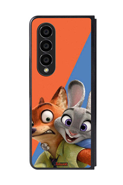 Tolwak غطاء حماية لهاتف Samsung Galaxy Z Fold 4 - أفضل الأصدقاء