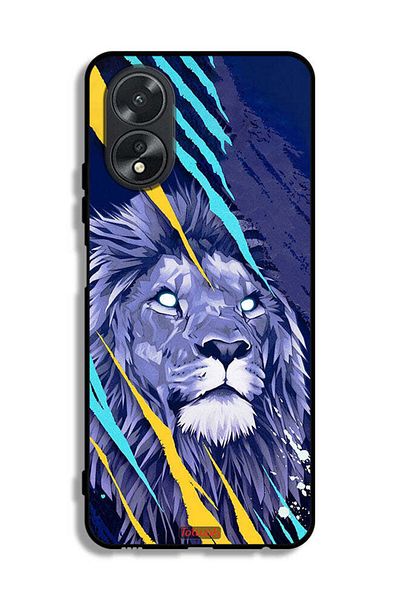 Tolwak غطاء حماية Oppo A38 بتصميم الأسد الملك