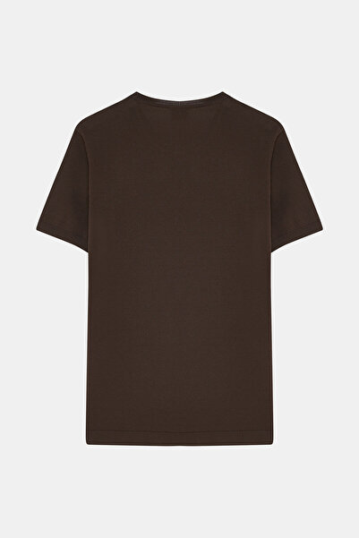 W Collection Coffee Crew Neck T-Shirt
