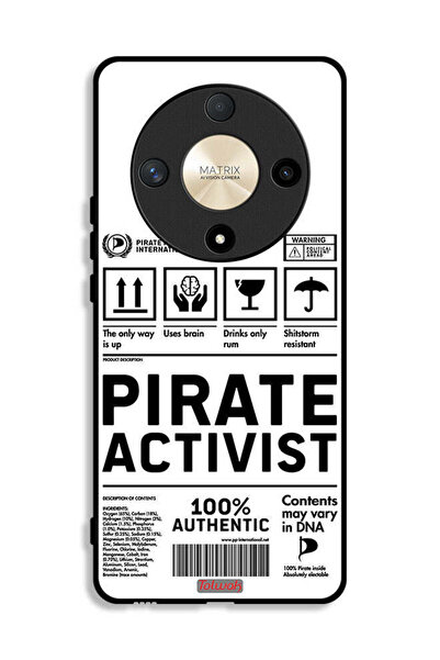 Tolwak Honor X9b Protective Case Cover Private Activist Sticker