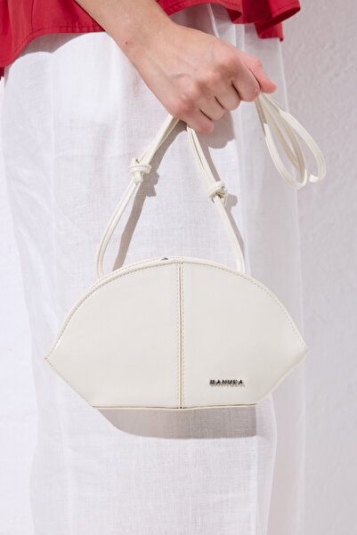 Manuka Polly Binding Detail Bag Ice Blue