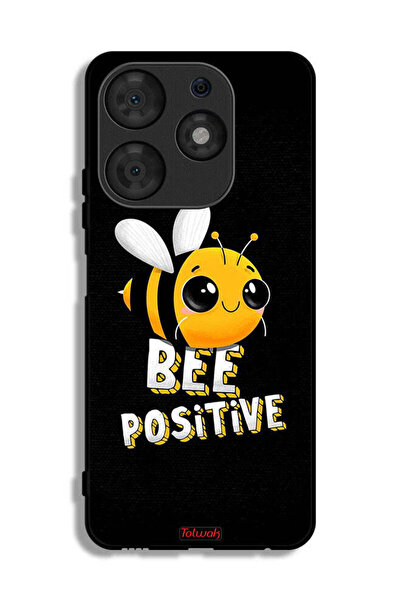 Tolwak Tecno Spark 10 Pro Protective Case Cover Bee Positive