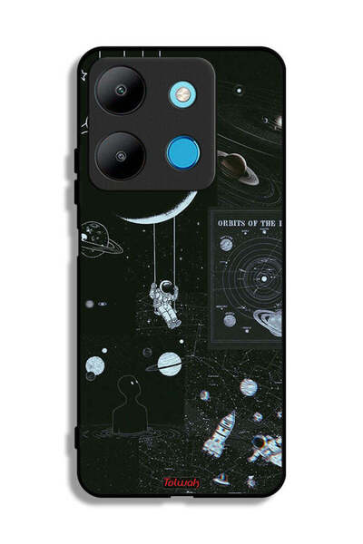 Tolwak غطاء حماية لجهاز Infinix Smart 7 - مدارات الكواكب