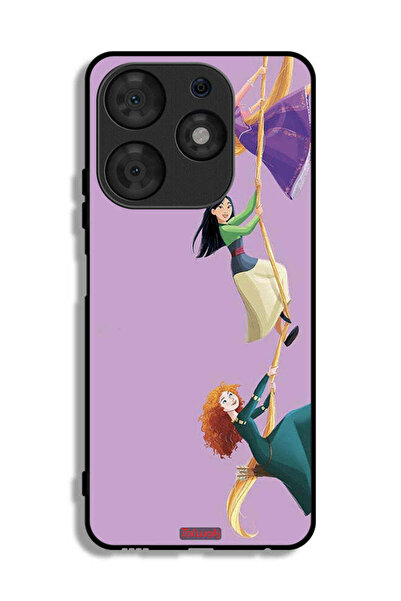 Tolwak غطاء حماية لهاتف تكنو سبارك 10 برو بتصميم فن تسلق الفتيات