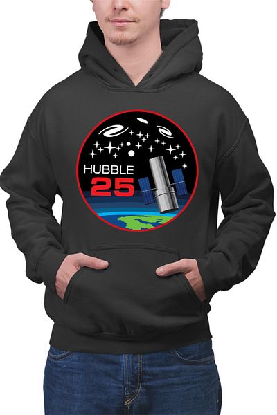 OEM Men's Hoodie NASA Hubble Space Orbit Terra Best Telescope
