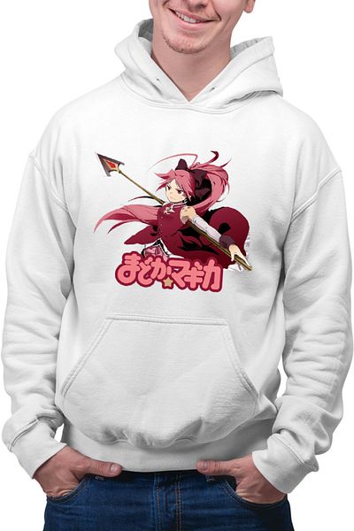 OEM Men's Hoodie Madoka Magica Sakura Fire Front Line Cosplay Japan