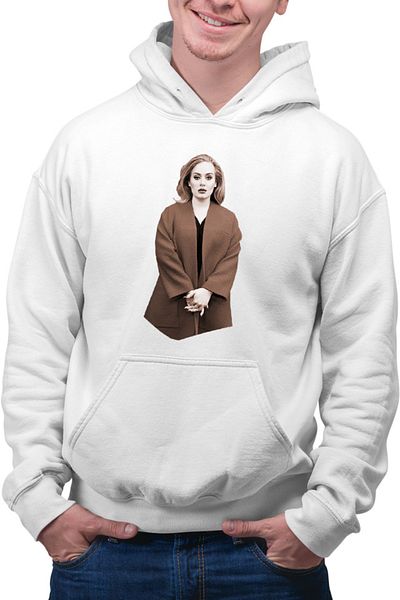 OEM Men's Hoodie Adele Younger Born Singer Star Popular Songs