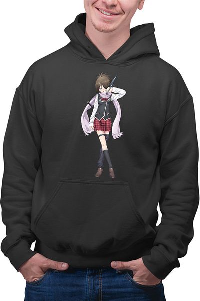OEM Men's Hoodie Trinity Seven Kazama Levi Ninja Magical Girl Student