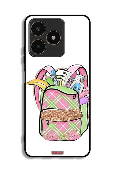 Tolwak Realme C53 Protective Case Cover Unicorn Girl Bag