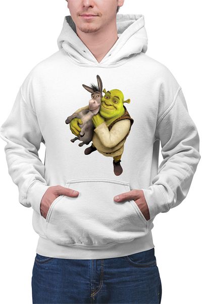 OEM Hanorac Barbati Shrek Donkey Love Animals Medieval Setup Adventure
