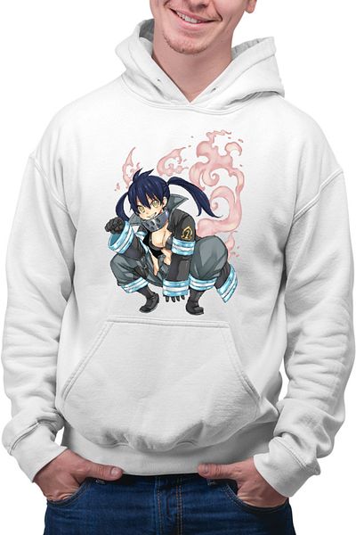 OEM Men's Hoodie Fire Force Kotatsu Tamaki Witcher Cosplay