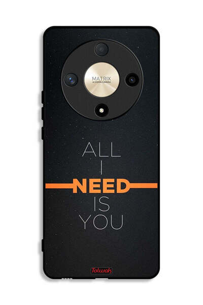 Tolwak Honor X9b Protective Case Cover All I Need Is You