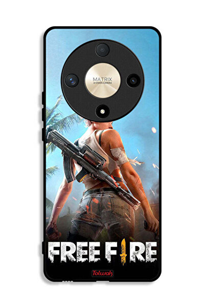 Tolwak Honor X9b Protective Case Cover Free Fire