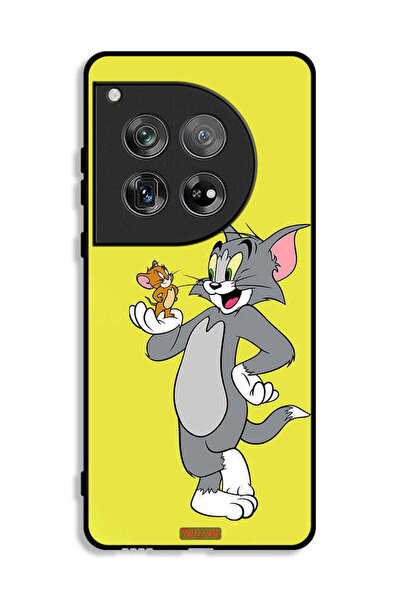 Tolwak غطاء حماية لهاتف OnePlus 12 بتصميم توم وجيري