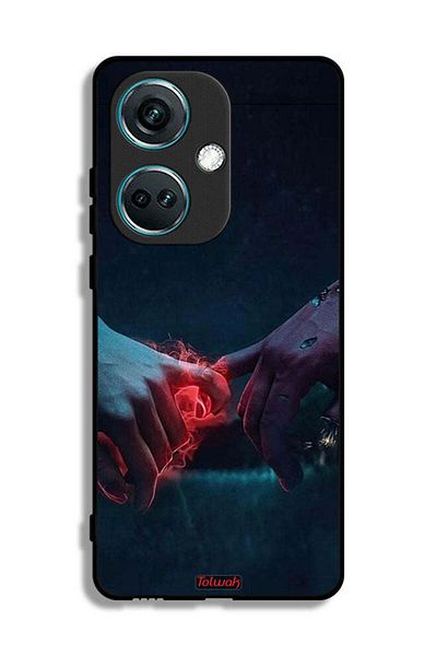 Tolwak OnePlus Nord CE3 Protective Case Cover Burning Hands