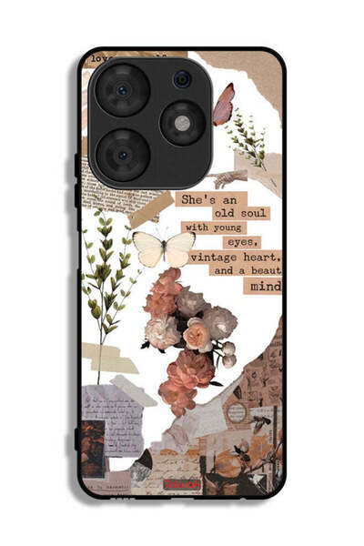 Tolwak Tecno Spark 10 Pro Protective Case Cover She Is An Old Soul