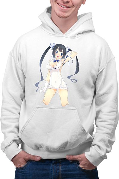OEM DanMachi Men's Hoodie Hestia Hentai Fantasy Cosplay