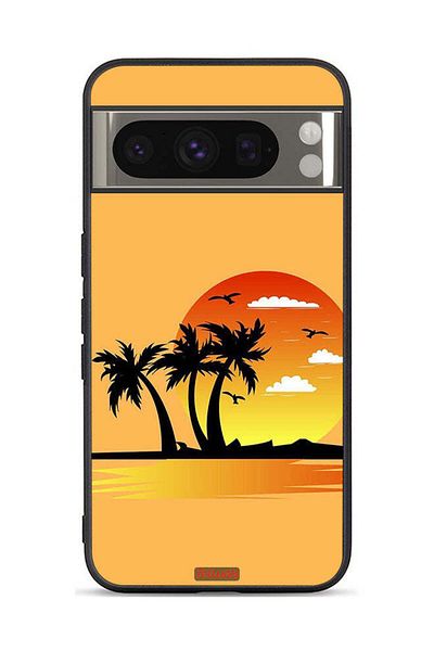 Tolwak Google Pixel 8 Pro Protective Case Cover Drawing Abstract Design