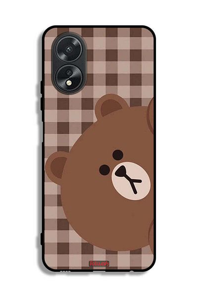 Tolwak Oppo A38 Protective Case Cover Teddy Bear