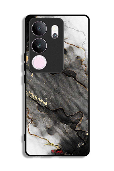 Tolwak غطاء حماية فيفو V29 برو رخامي لامع