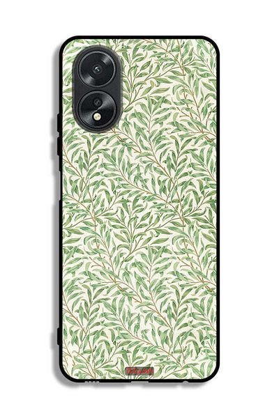 Tolwak Oppo A38 Protective Case Cover Willow Bough Famous Pattern