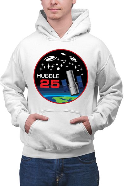 OEM Men's Hoodie NASA Hubble Space Orbit Terra Best Telescope