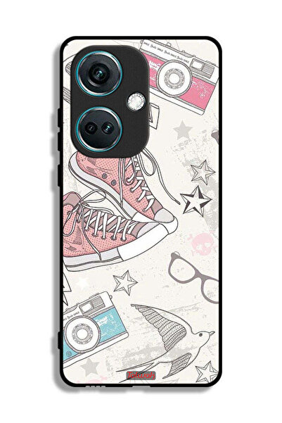 Tolwak غطاء حماية لهاتف OnePlus Nord CE3 من القماش مع حذاء وفن كاميرا