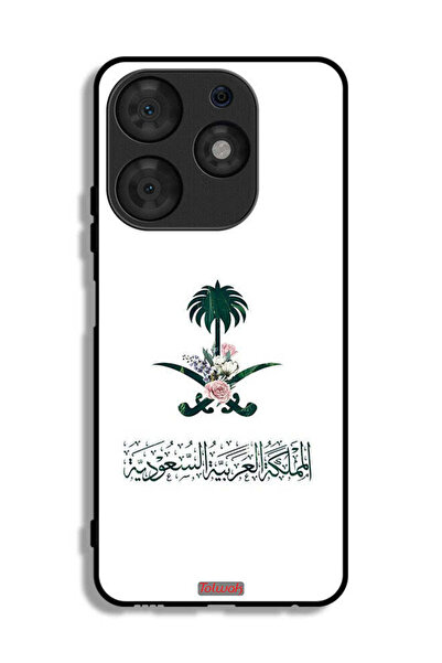 Tolwak غطاء حماية لهاتف تكنو سبارك 10 برو - علامة زهور المملكة العربية السعودية