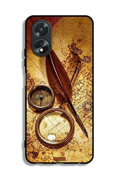 Tolwak غطاء حماية لهاتف Oppo A38 - بوصلة عتيقة