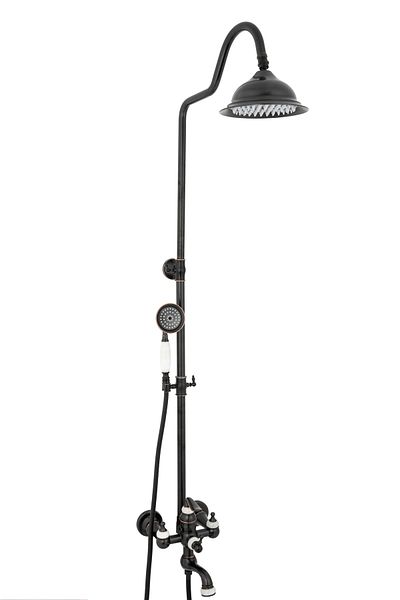 Trendy's Coloana de dus TRENDY'S, cu trei functii, black jade antichizat