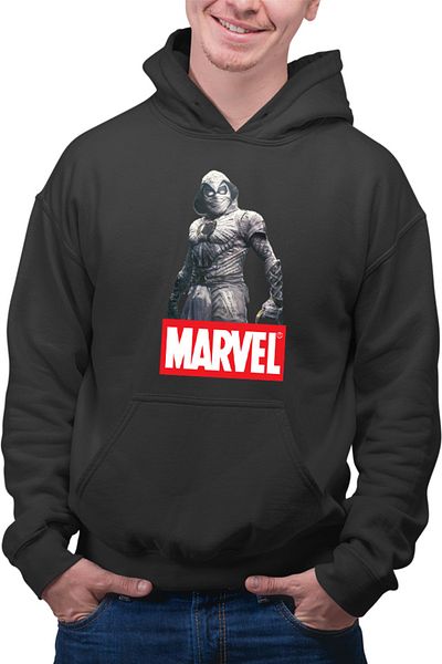OEM Hanorac Barbati Moon Knight Marvel Logo Cool Legend Mini Series
