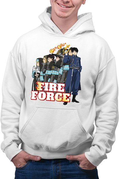 OEM Men's Hoodie Fire Force Kusakabe MagyarAnime