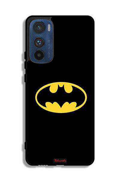 Tolwak Motorola Edge 30 Protective Case Cover Batman Logo