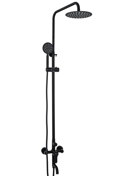 Trendy's Coloana dus, trei functii, negru mat