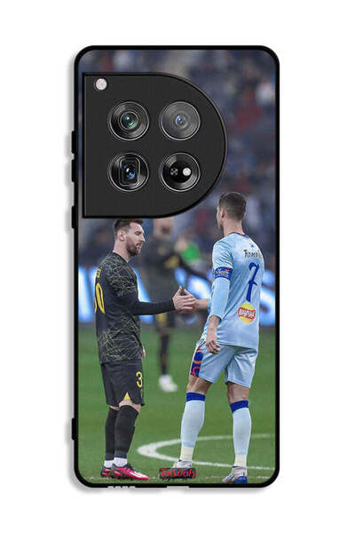 Tolwak غطاء حماية لهاتف OnePlus 12 ميسي ورونالدو