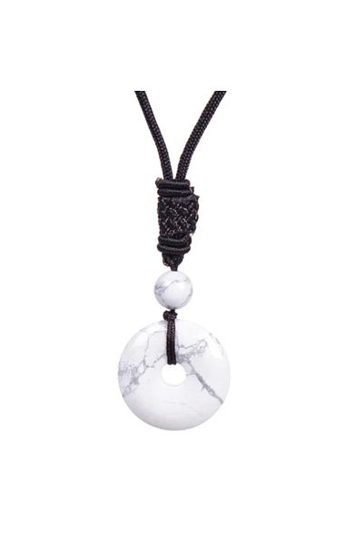 OEM HOWLITH CRYSTAL FENG SHUI PENDANT | CALMING AND PATIENCE