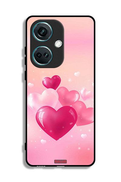 Tolwak غطاء حماية لهاتف OnePlus Nord CE3 برسومات قلوب جميلة